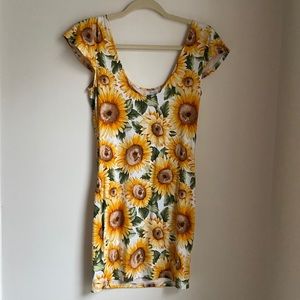 🍂Sunflower Dress